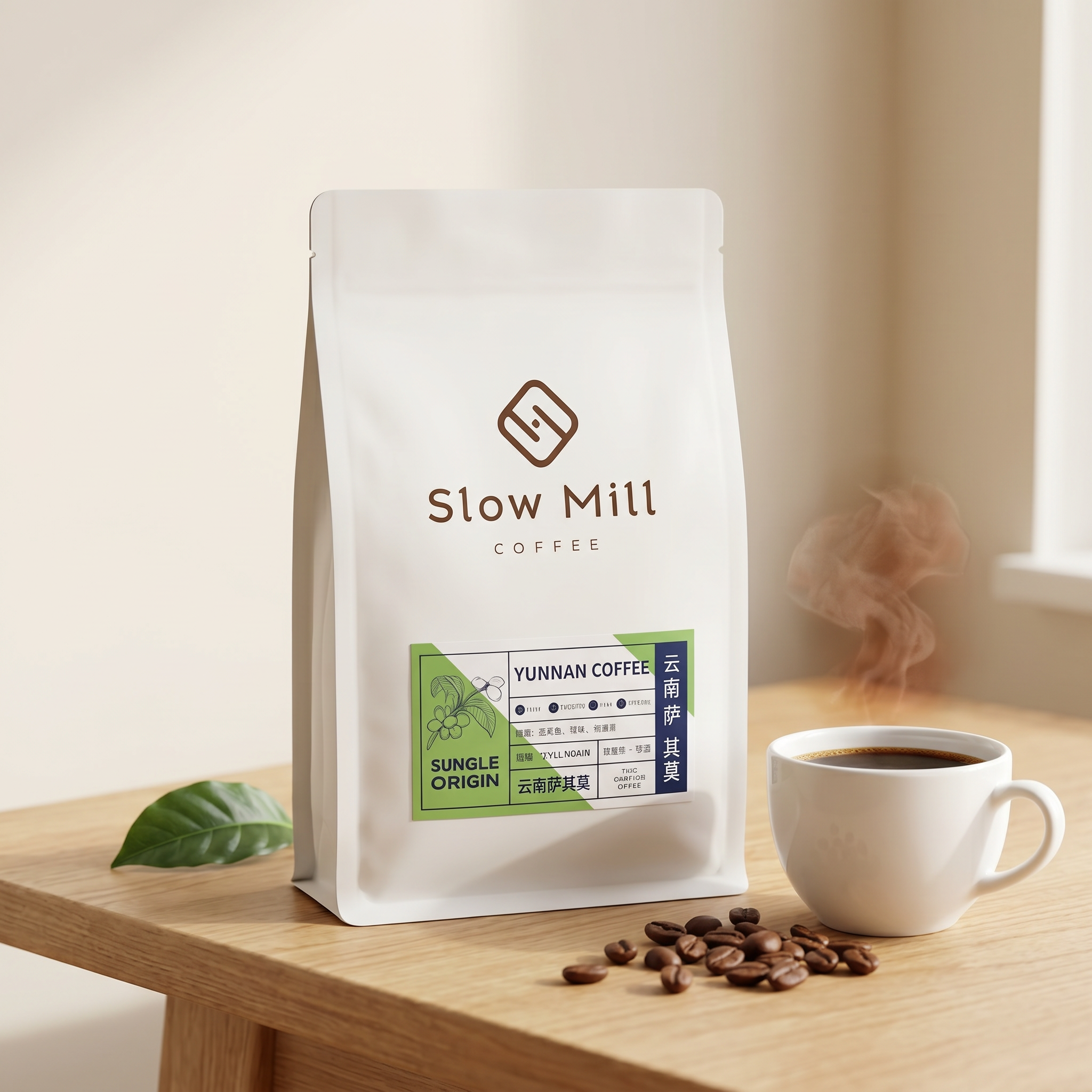 Yunnan Sarchim Single Origin Coffee 250g - Honeydew & Almond | Best for Pour Over & Limited Edition | Slow Mill Coffee