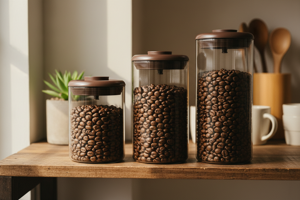 Slow Mill coffee bean vacuum canister product image 9