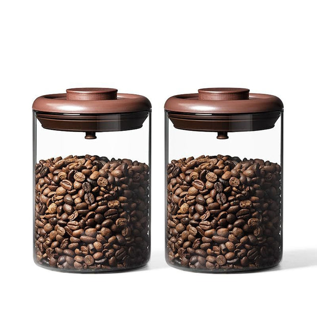 Slow Mill Coffee Bean Vacuum Canister