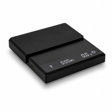 Black mini rechargeable coffee scale