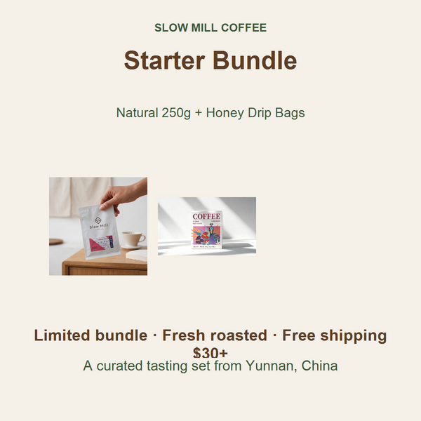 Starter Bundle — Yunnan Natural 250g + Honey Drip Bags
